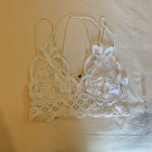 Free People white bralette